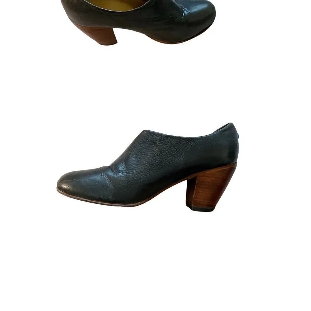 Dieppa Restrepo Lady Antilop Leather Booties Heels